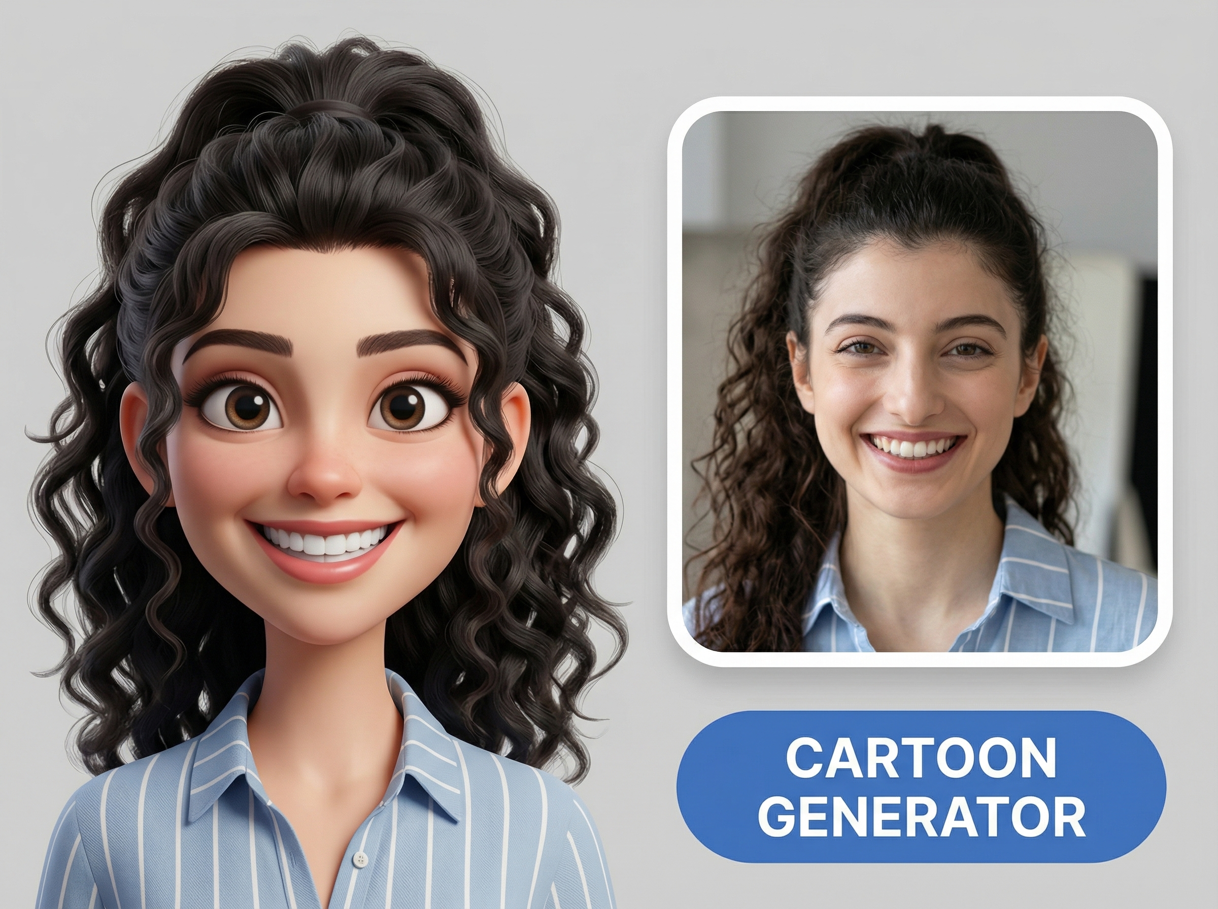 AI caricature preview